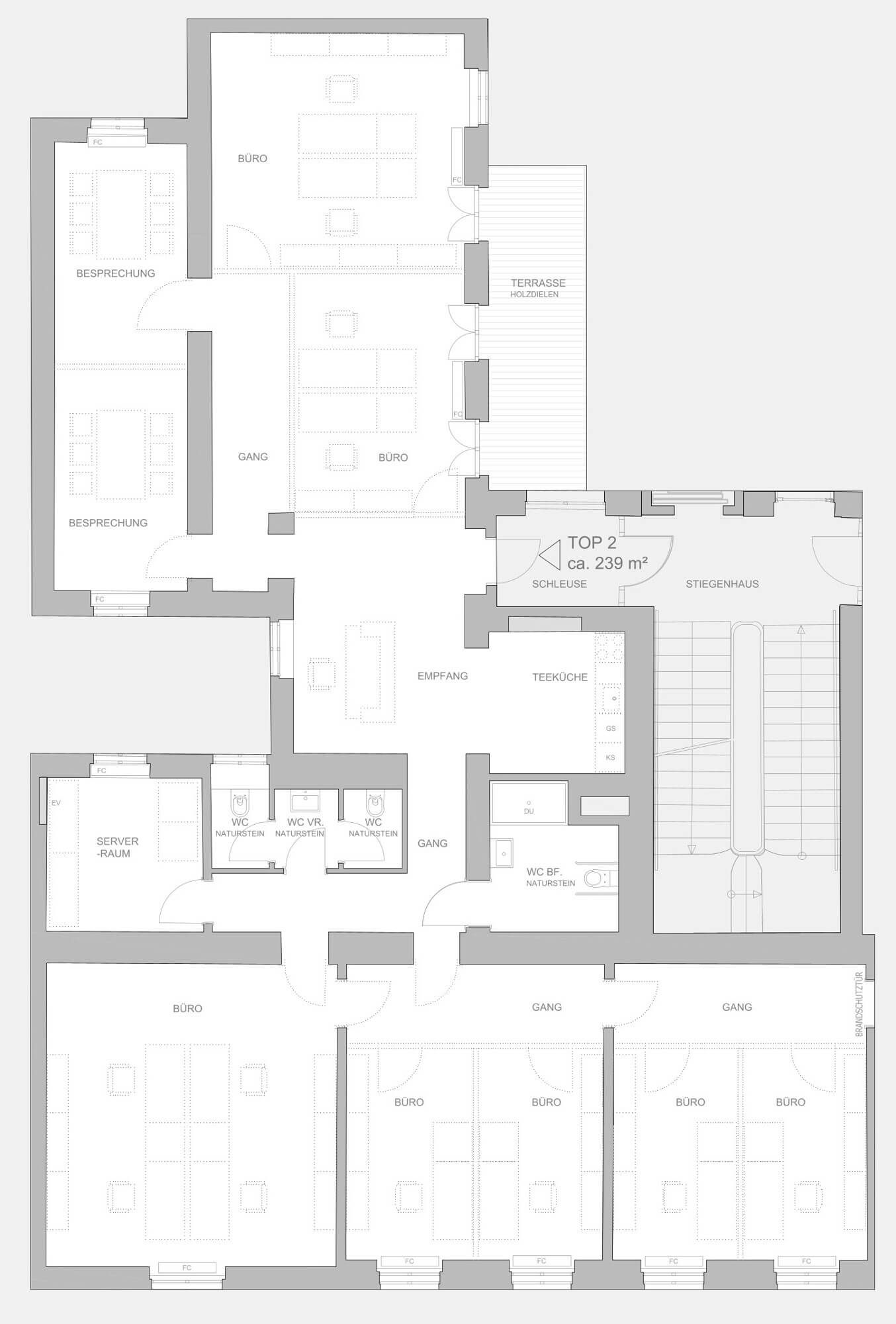Stilvolle City-Büros im sanierten Wiener Altbau