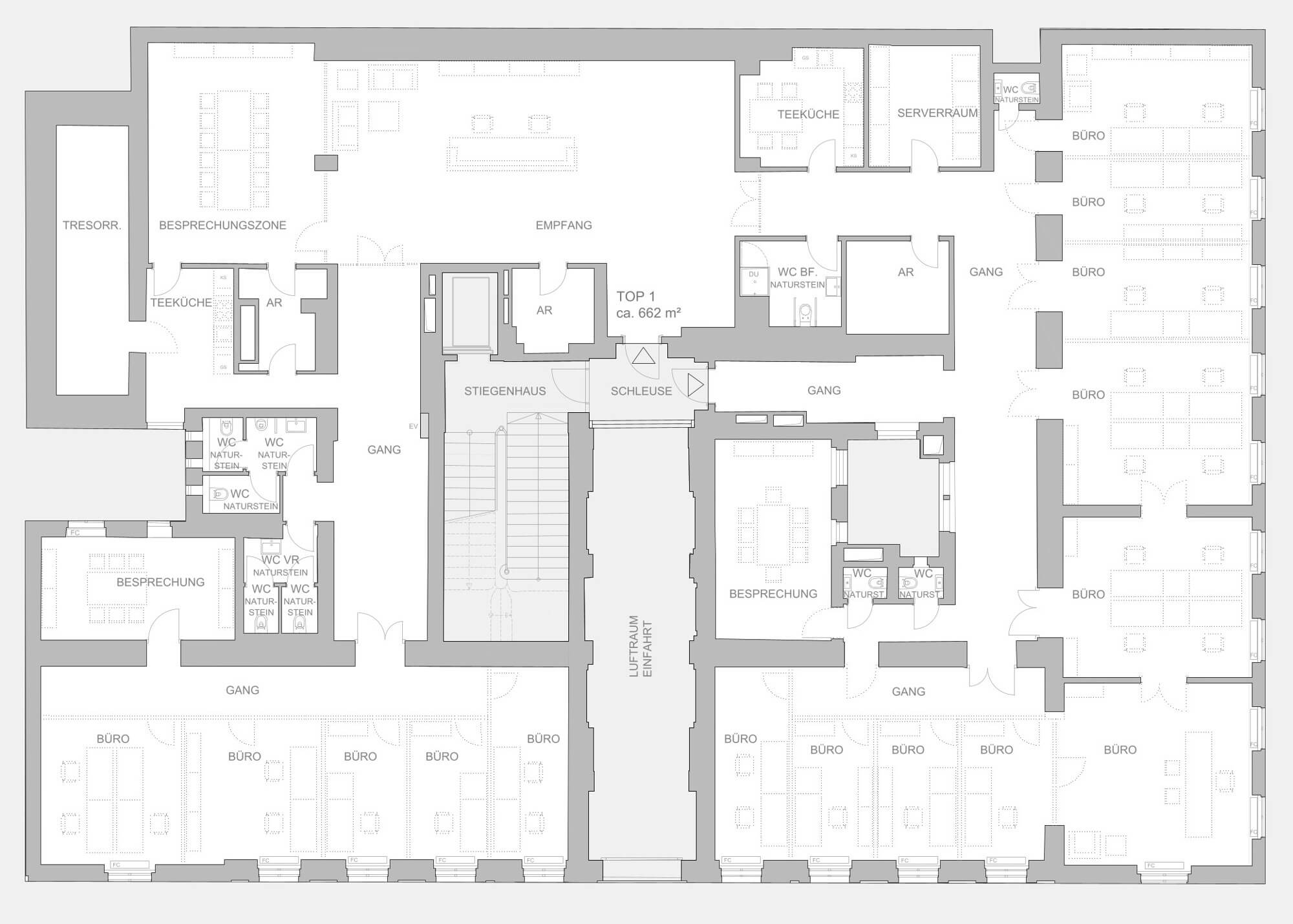 Stilvolle City-Büros im sanierten Wiener Altbau