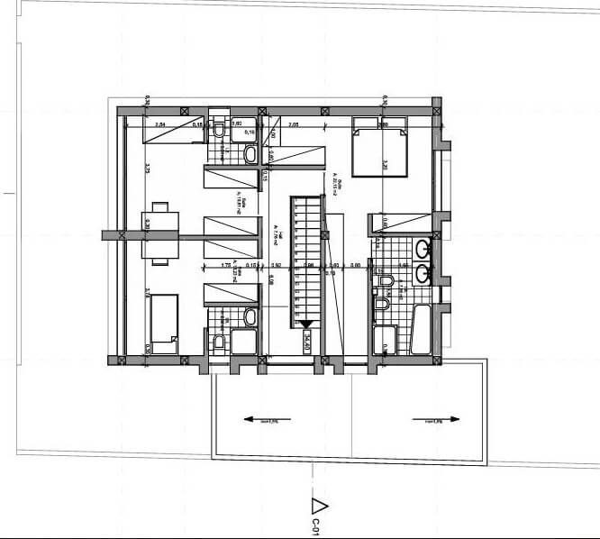 Moderne 4-Schlafzimmer-Villa mit Salzwasserpool in Caxias