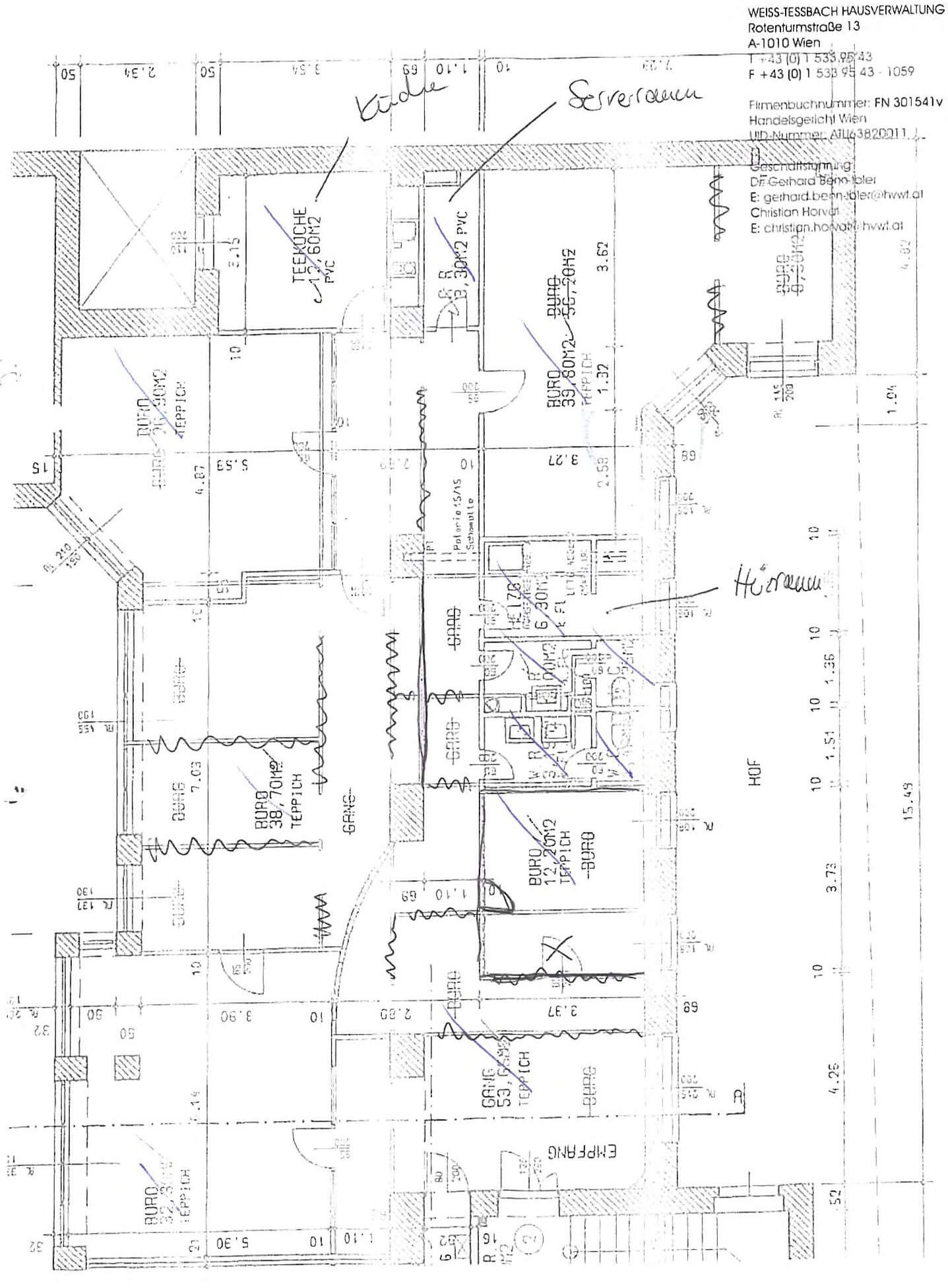 Repräsentative Altbau-Bürofläche in Top-Lage der Mariahilfer Straße