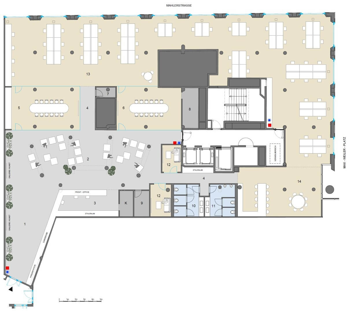 Erstbezug - High-Class Büroflächen im Kärntnerringhof