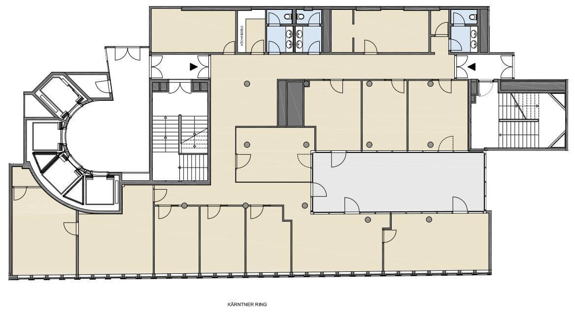 Erstbezug - High-Class Büroflächen im Kärntnerringhof