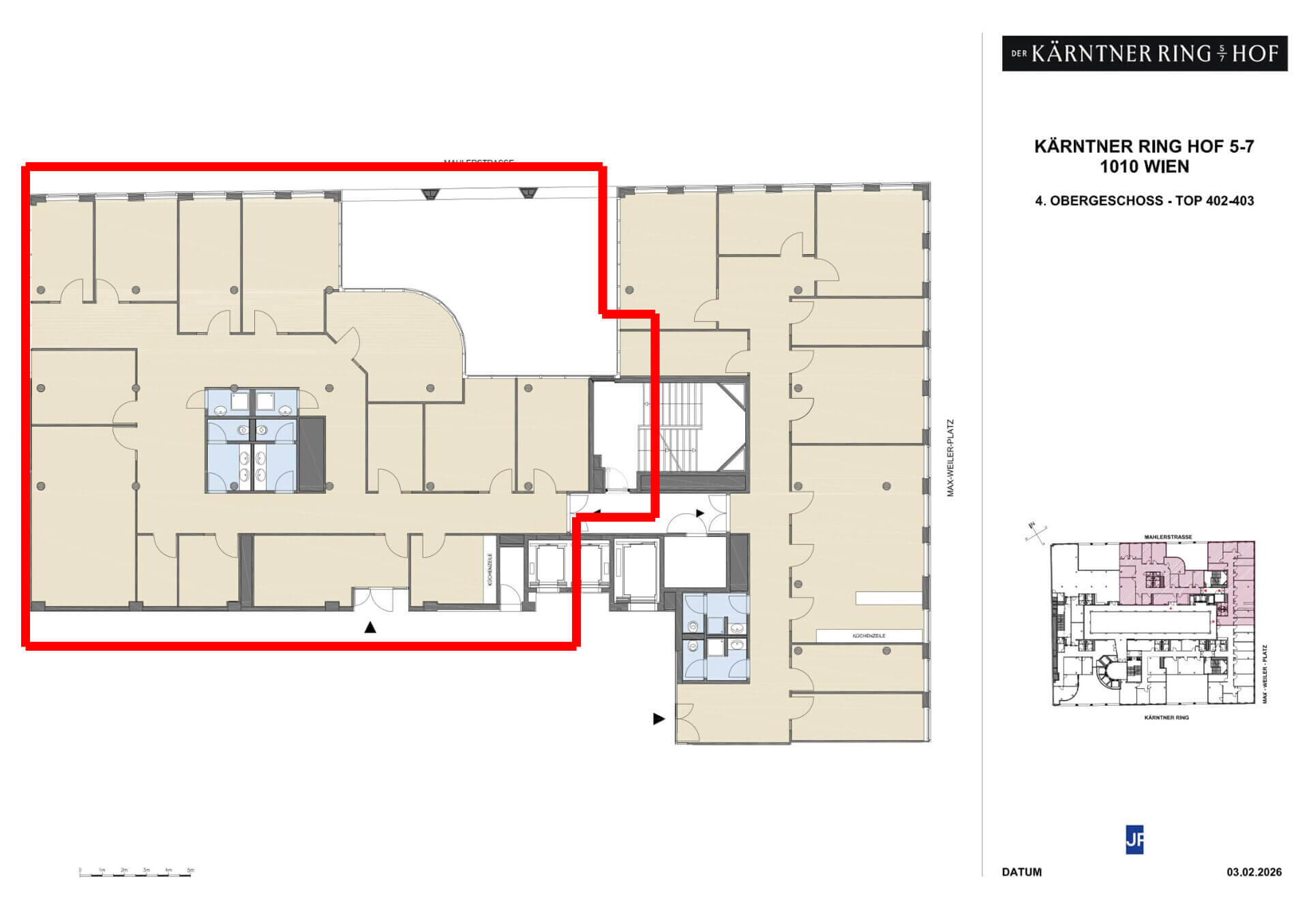 Erstbezug - High-Class Büroflächen im Kärntnerringhof