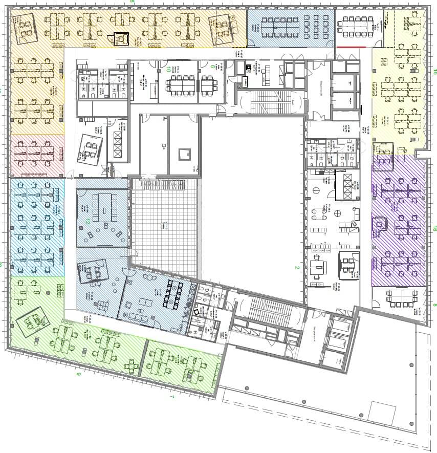 Moderne Büroflächen im VIE