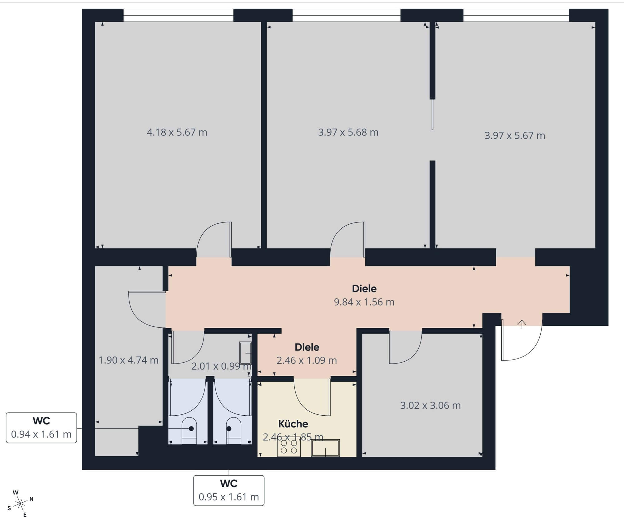 Büroflächen in Wien 23 – funktional & sofort nutzbar