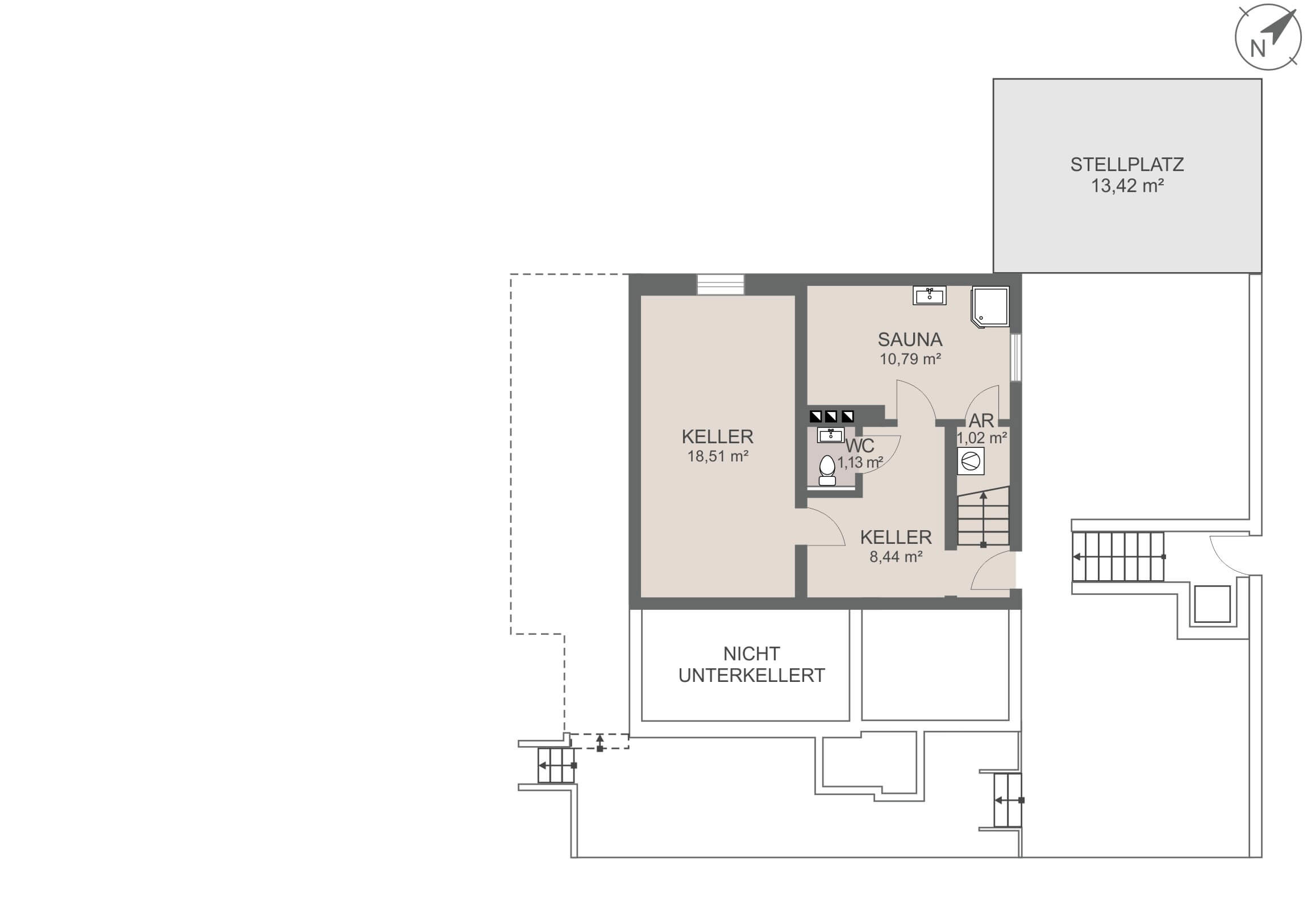Besonders charmantes Einfamilienhaus mit Garten in Dornbach zur Miete