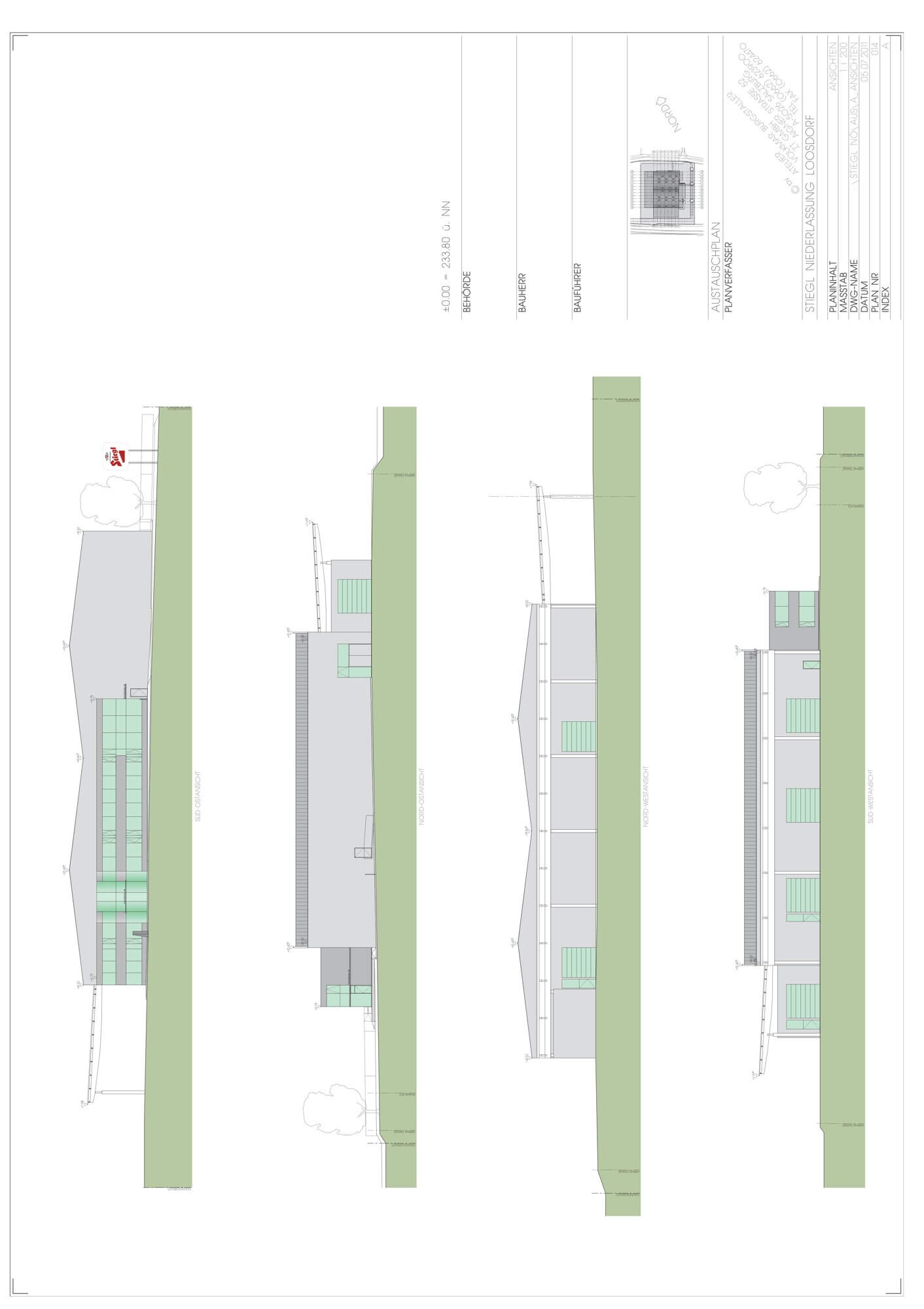 Commercial property for sale in Loosdorf: 4,773 m² of total usable floor space on a 9,580 m² plot