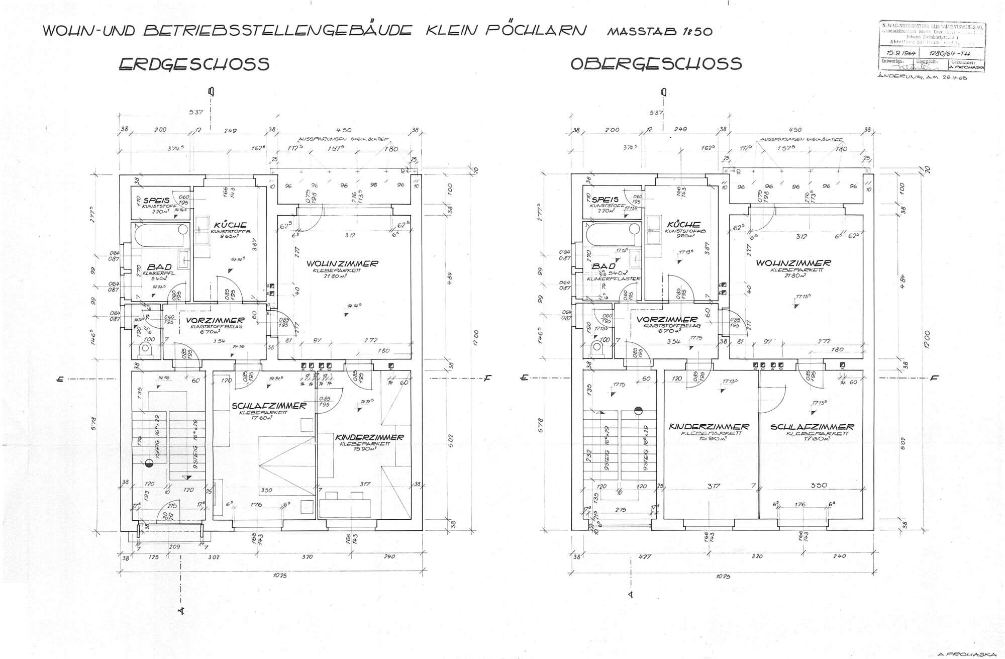 Liegenschaft kaufen in Klein-Pöchlarn: Grundstück (Wohngebiet) mit Wohnhaus, Büro & Lagerhalle