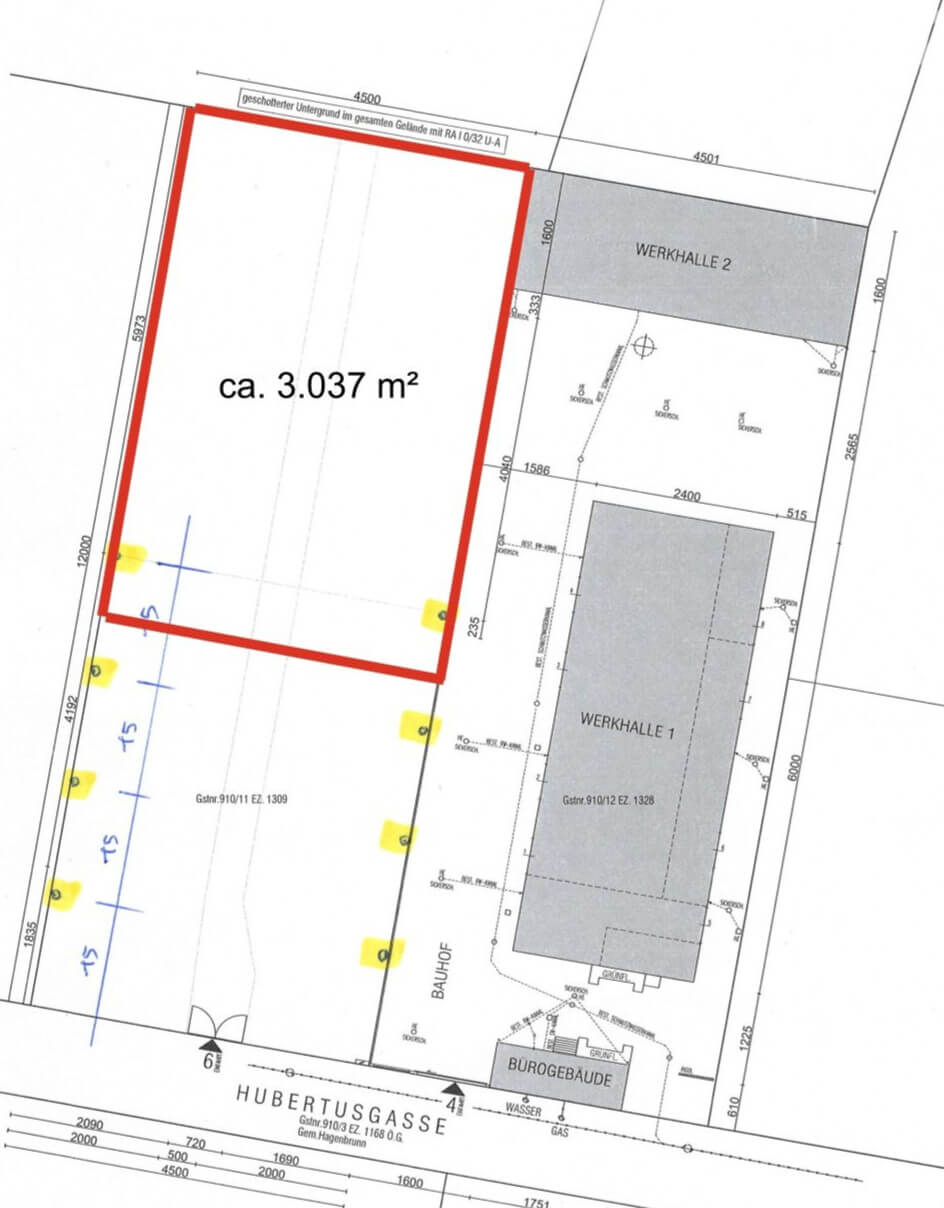 Warehouse & open space near G3 / Hagenbrunn