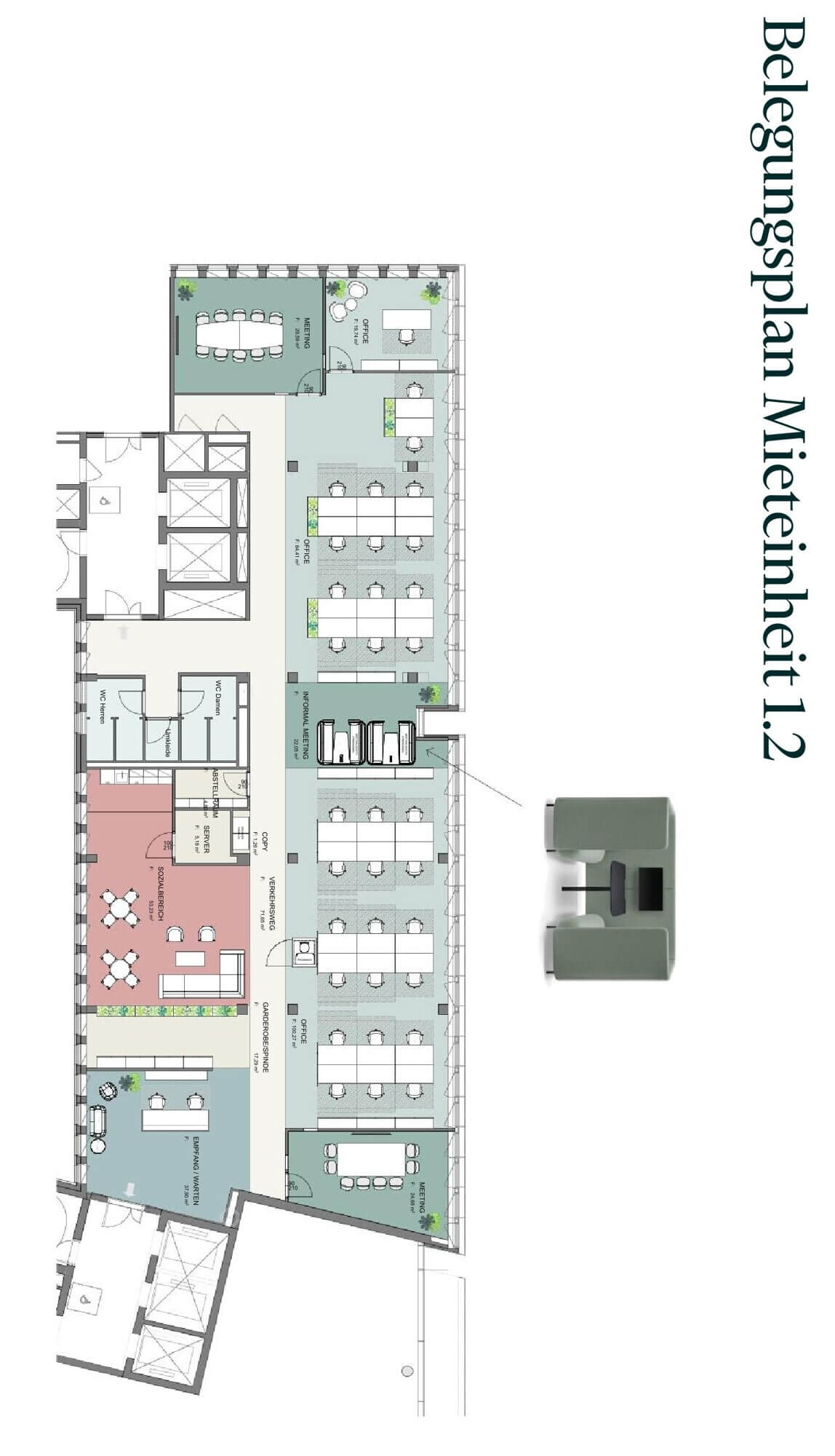 Modern office spaces at VIE