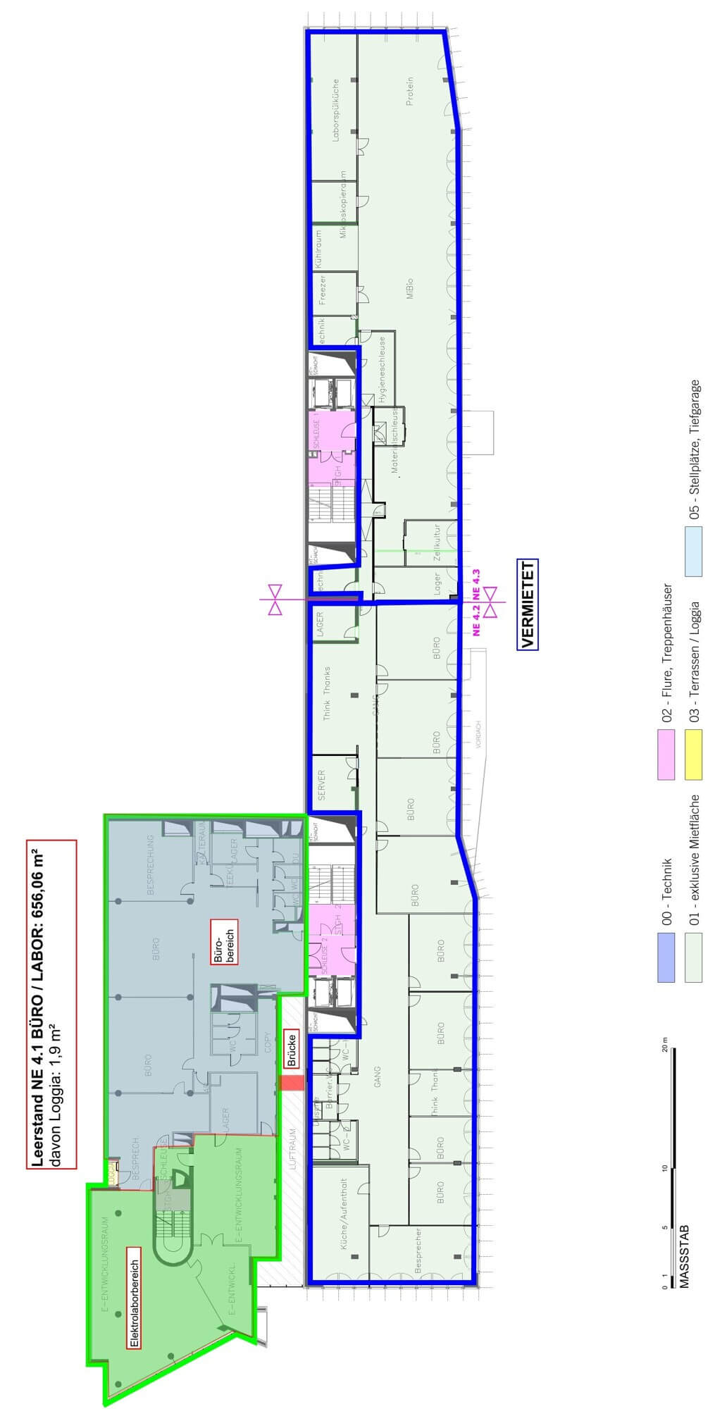 Marxbox  - Büro- und Laborflächen