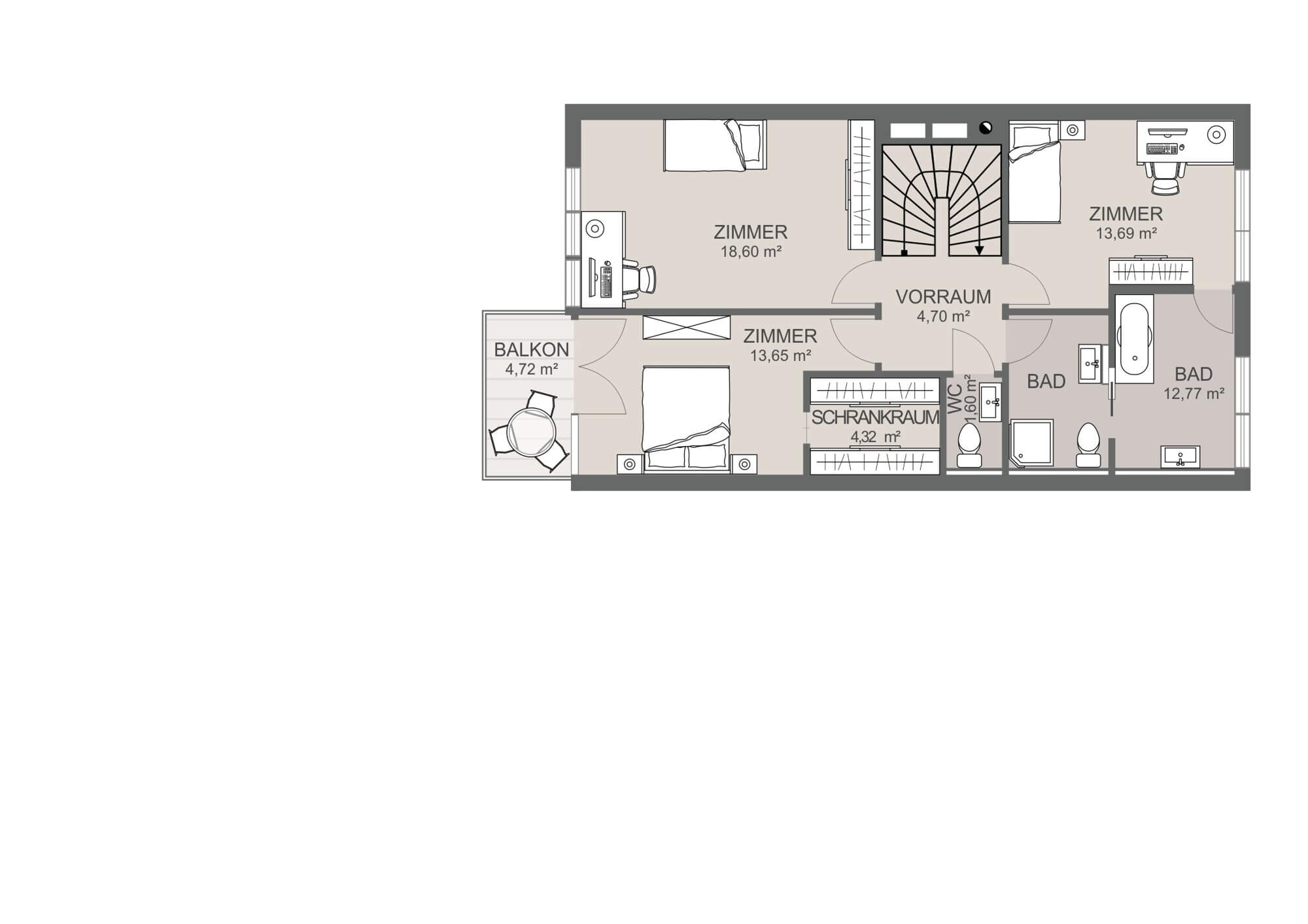 Gartenmaisonette in ruhiger Lage