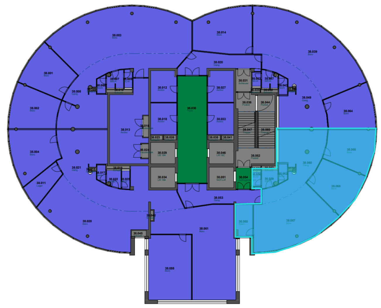 MILLENNIUM TOWER – Modern Offices with Panoramic Views