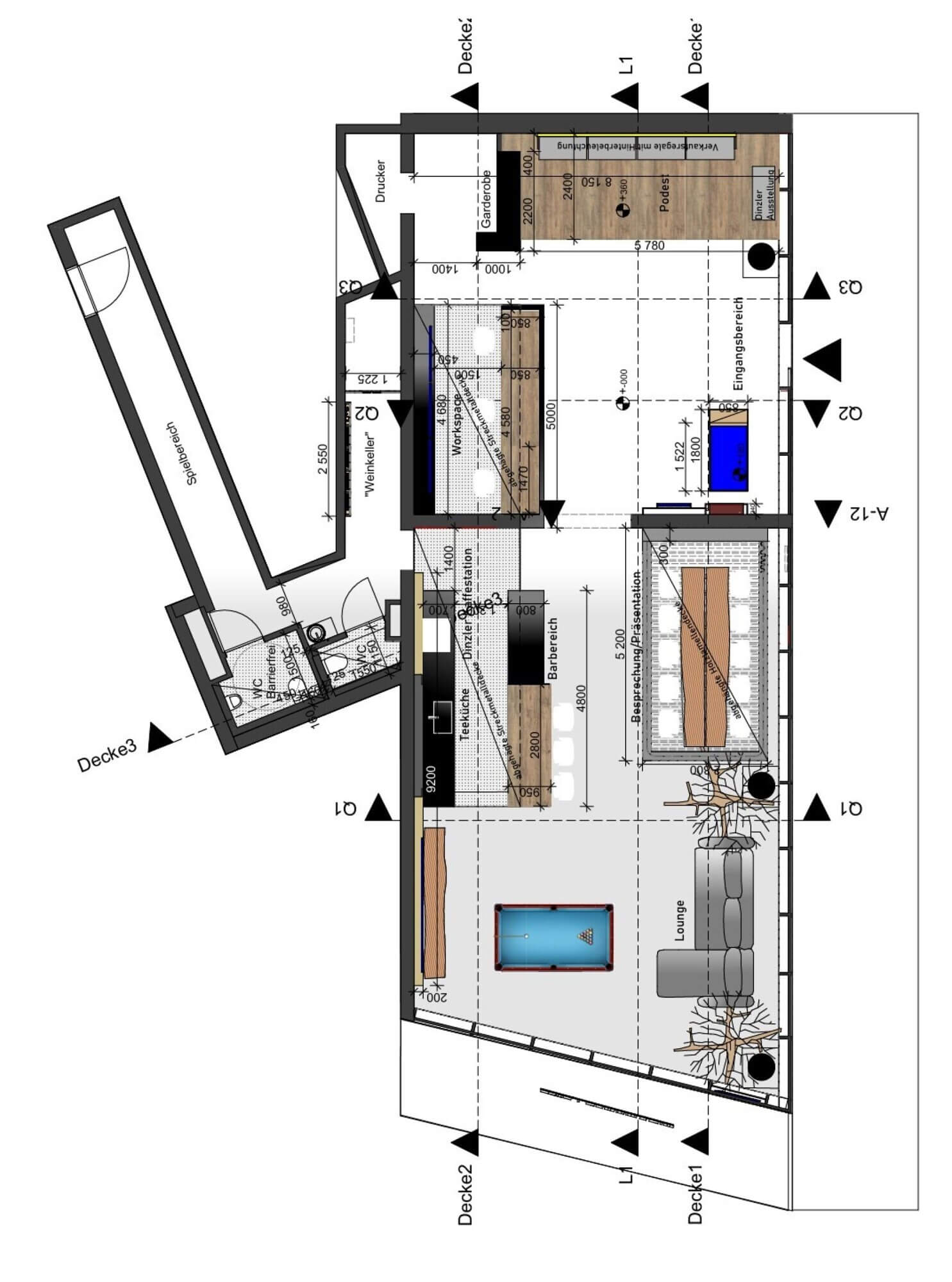 Moderne Gewerbefläche beim Wiener Hauptbahnhof