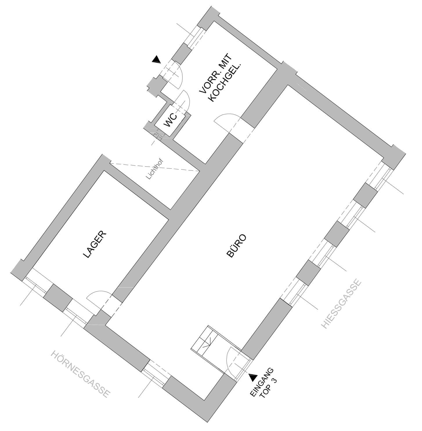 Charmantes Gründerzeitbüro mit eigenem Eingang – Nähe Rochusmarkt, 1030 Wien