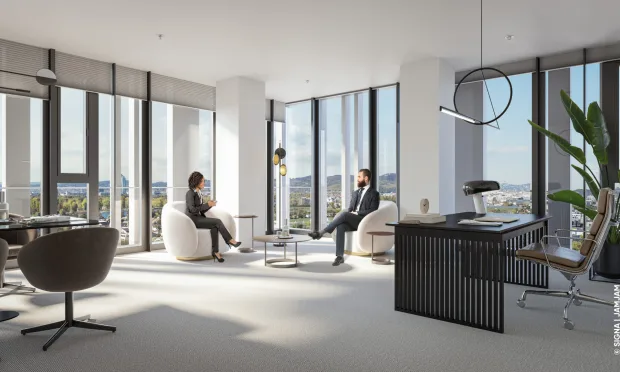 Vienna Twenty Two Tower Offices