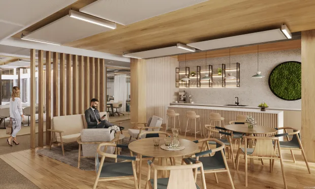 LeopoldQuartier Office | Modernes Büro in Holzhybridbauweise | Nahe Donaukanal