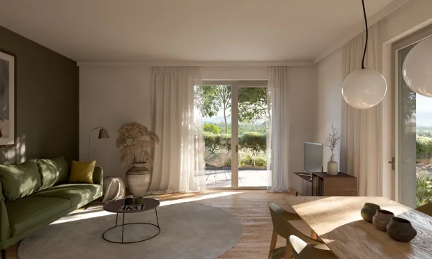 Erstbezug – Idyllisch im Grünen – Großes Outdoor-Areal