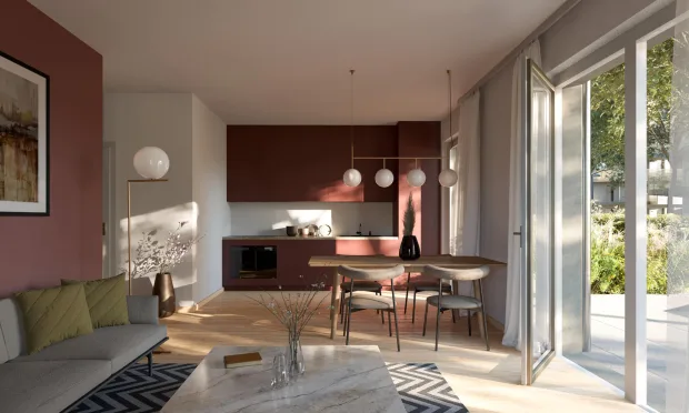 Erstbezug – Idyllisch im Grünen – Großes Outdoor-Areal