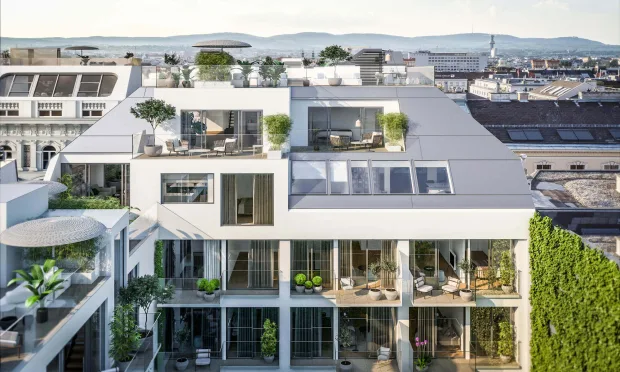 Exquisite penthouses and luxury apartments in prime city location