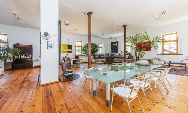 Erfüllen Sie sich Ihren Wohntraum - einzigartiges Loft mit Garten, Pool und Ausbaupotential