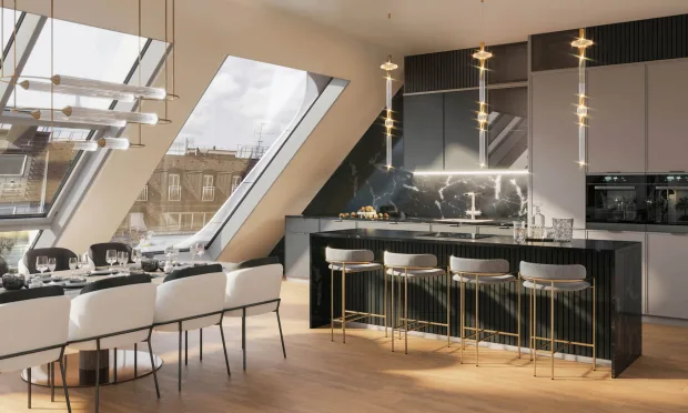 Modern condominiums in stylish old building in prime city centre location