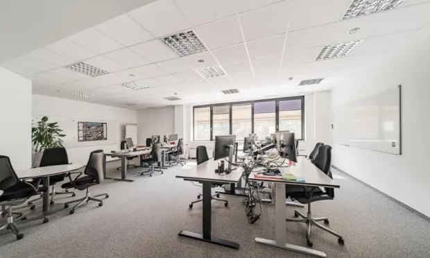 Modernes Büro im Greenworx