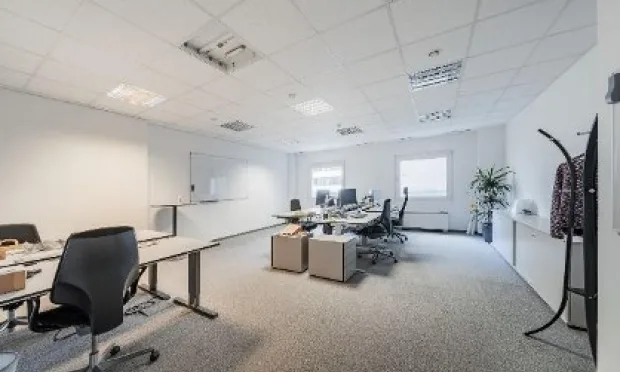 Modernes Büro im Greenworx