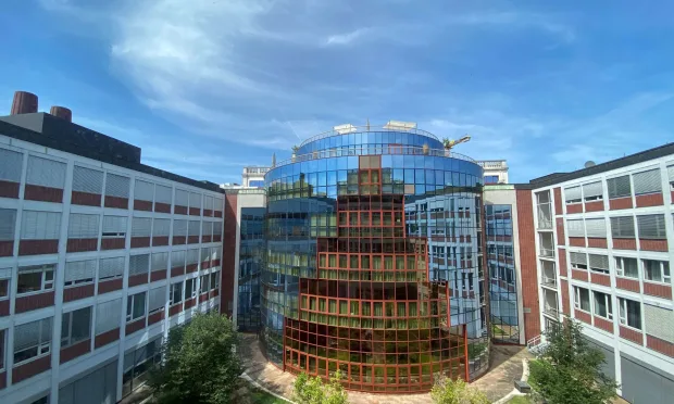 Modernes Büro in historischer Wiener Börse