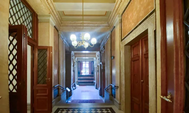 Modernes Büro in historischer Wiener Börse