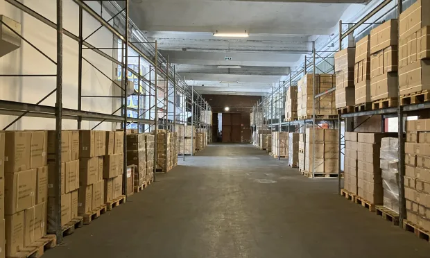 Präsentative Lagerflächen