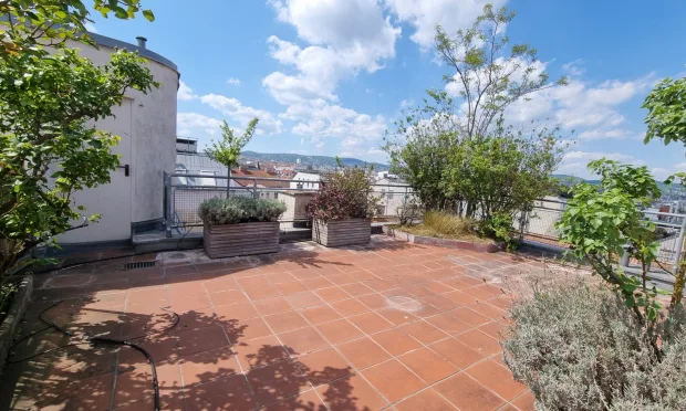 Dachgeschoß Wohnung mit Terrasse