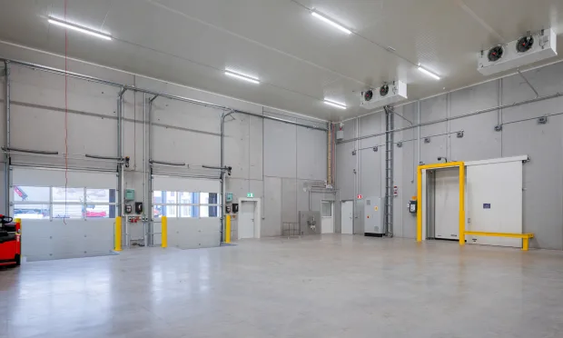 Erstbezug Kühl- und Tiefkühllagerhalle in Korneuburg