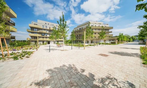 Hirschfeld - First occupancy with outdoor spaces - sustainable living on the outskirts of the city!