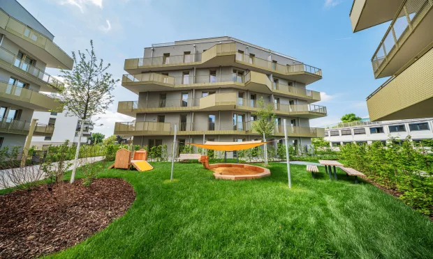 Hirschfeld - First occupancy with outdoor spaces - sustainable living on the outskirts of the city!