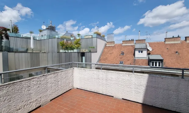 4 Zimmer Wohnung mit Terrasse im 8.Liftstock in der Börsegasse