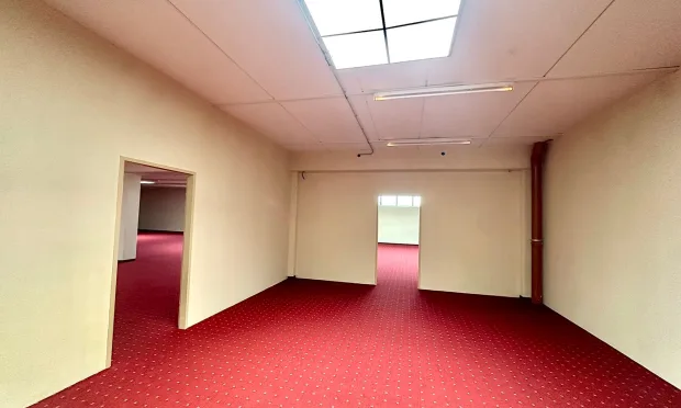 Büro-Lager-Kombi mit großzügiger Grünfläche