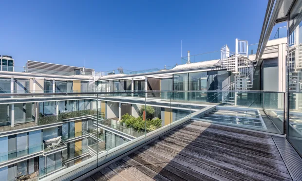 Exklusive Zweizimmerwohnung mit zwei Terrassen