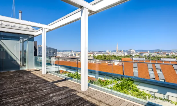 Penthouse mit unvergleichlichem Wien-Blick inklusive Stephansdom & Stadtpark