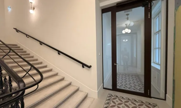 Stylish city offices in a renovated old building in Vienna