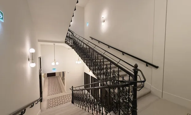 Stylish city offices in a renovated old building in Vienna