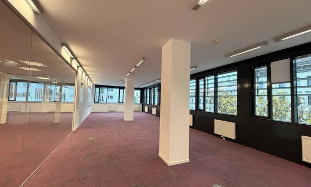 Offen gestaltete Bürofläche