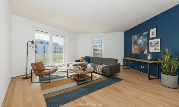 Hirschfeld - First occupancy with outdoor spaces - sustainable living on the outskirts of the city!