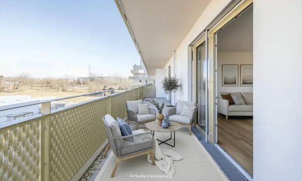 Hirschfeld - First occupancy with outdoor spaces - sustainable living on the outskirts of the city!