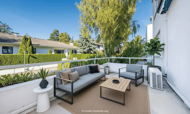 Prime location in Grinzing – Maisonette with terrace and garden