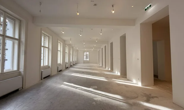 Stylish city offices in a renovated old building in Vienna