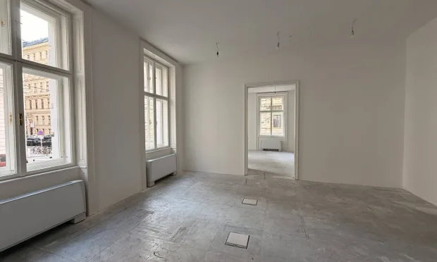 Stylish city offices in a renovated old building in Vienna