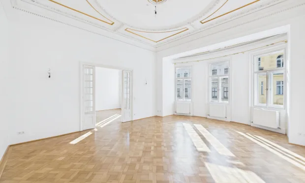 charmante Altbauwohnung mitten im vierten Bezirk, 7 Zimmer, 3 Bäder