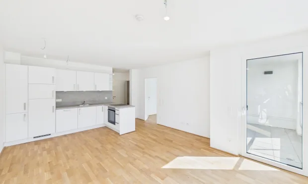 Erstbezug, helle 3-Zimmer Wohnung mit zwei Balkonen