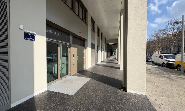 Erdgeschoßfläche direkt an der Lassallestraße